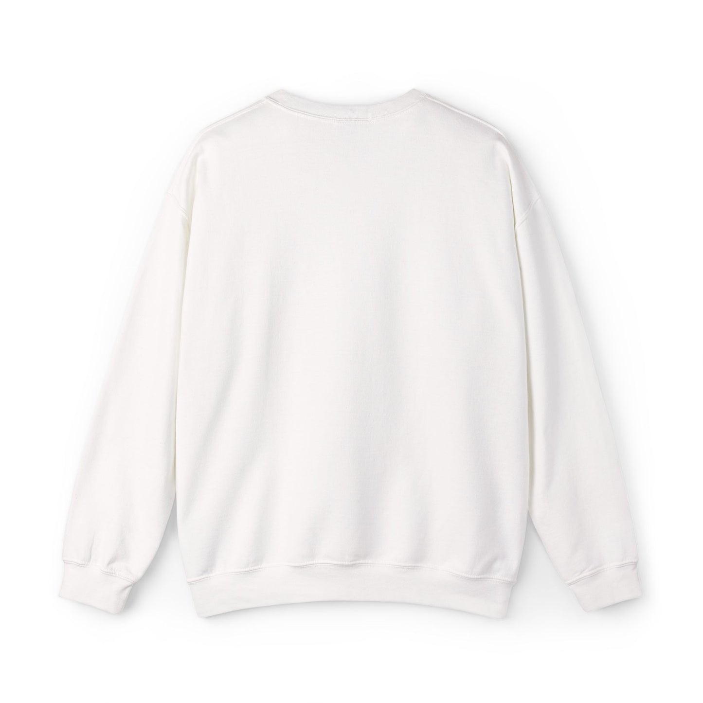White Embroidered Crewneck Sweatshirt