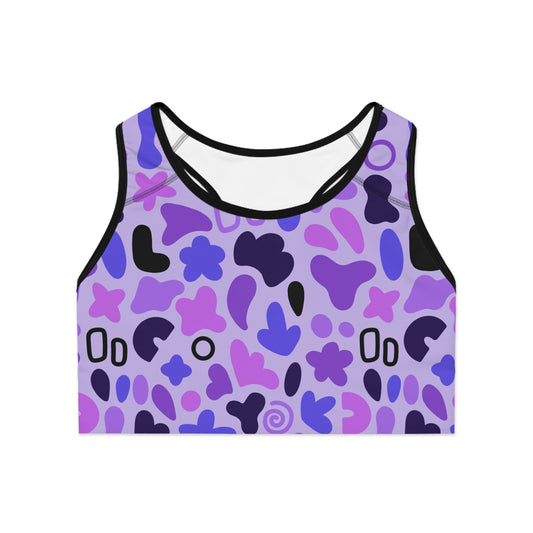Purple Sports Bra