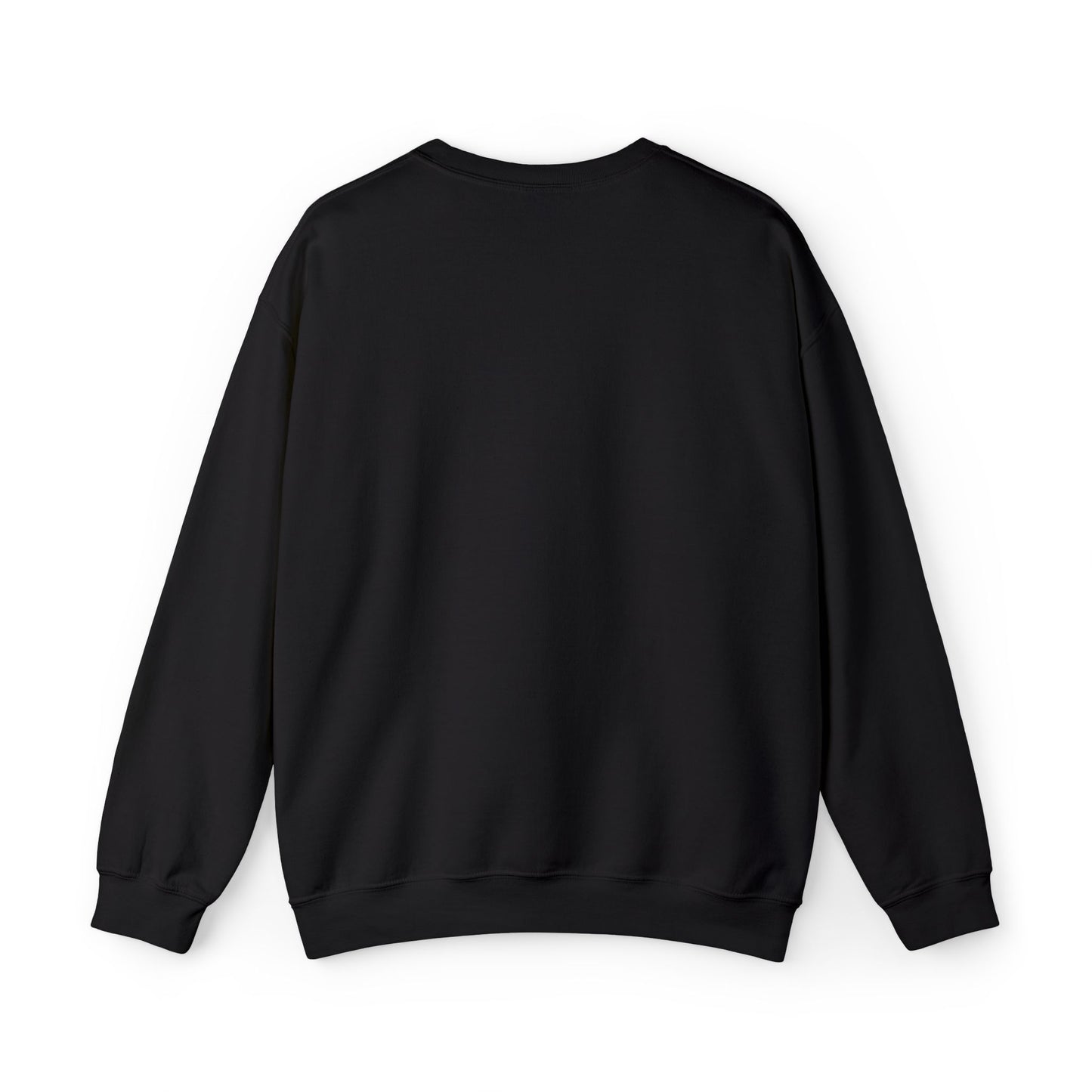 Black Embroidered Crewneck Sweatshirt